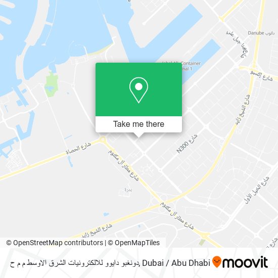 دونغبو دايوو للالكترونيات الشرق الاوسط م م ح map