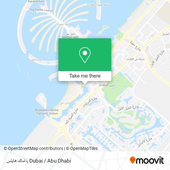 داماك هايتس map