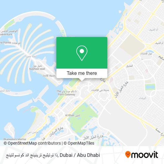 ذا توتيليج ترينينج اند كونسولتينج map