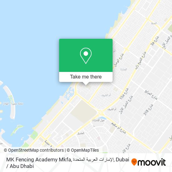 MK Fencing Academy Mkfa, الإمارات العربية المتحدة map