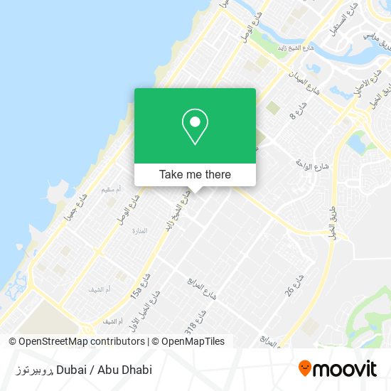 روبيرتوز map