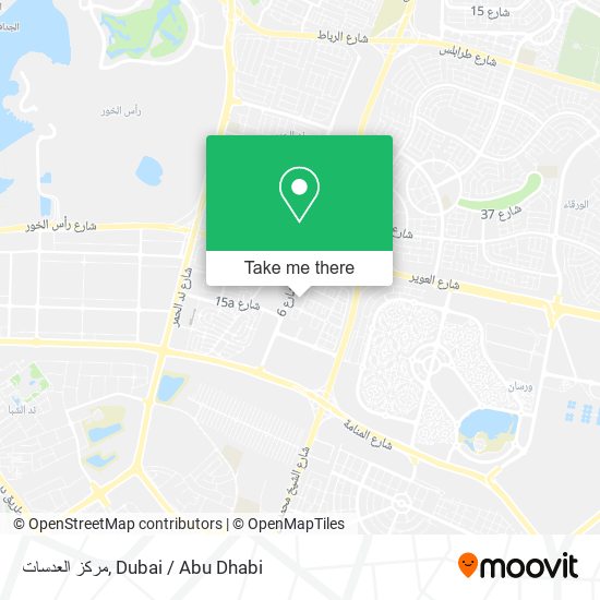 مركز العدسات map