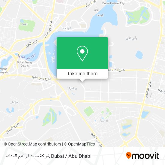 شركة محمد ابراهيم للحدادة map