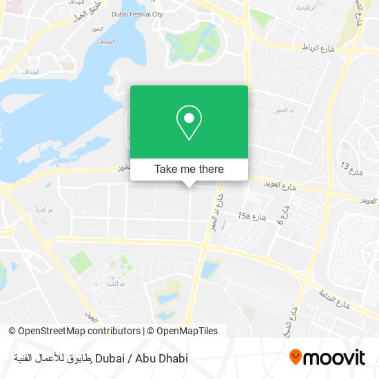 طابوق للأعمال الفنية map