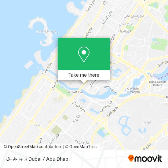 برايد جلوبال map