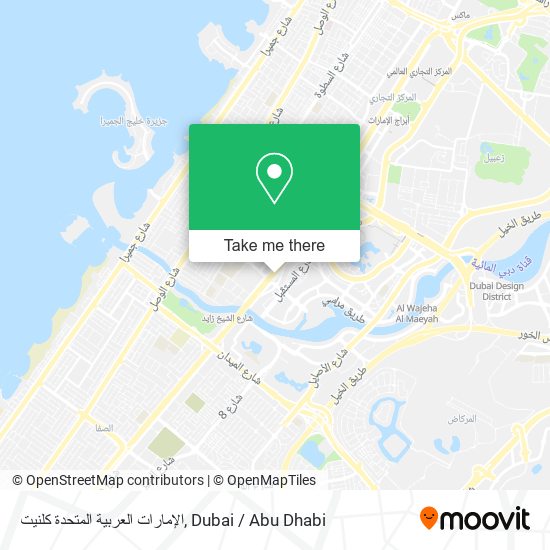الإمارات العربية المتحدة كلنيت map