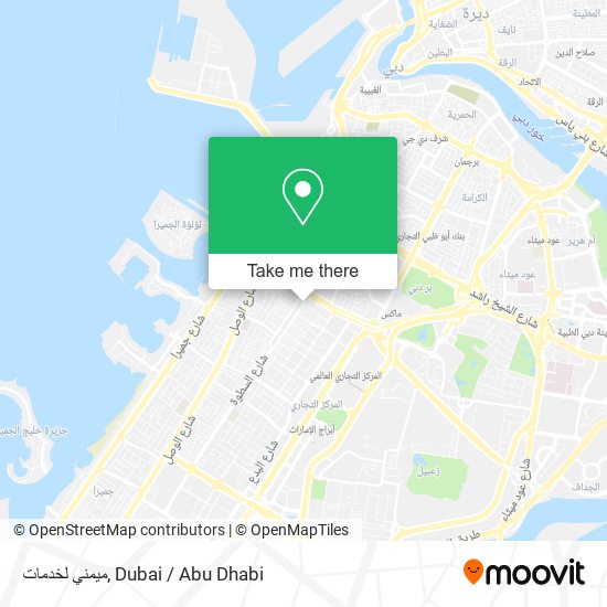 ميمني لخدمات map