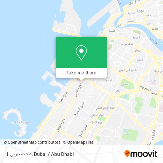 عيادة محبوبي 1 map