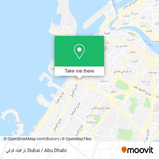 ترافيك كوفي map