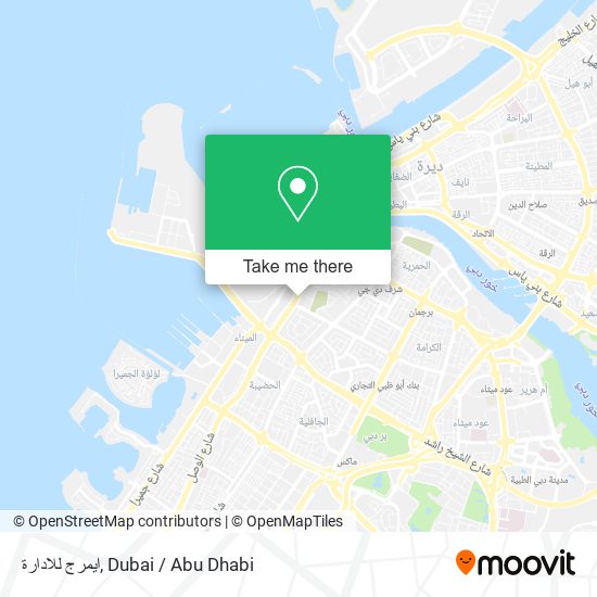 ايمرج للادارة map