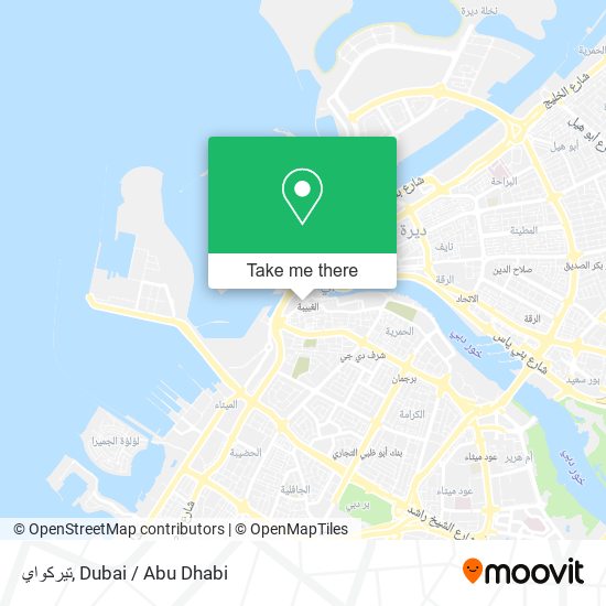 تيركواي map