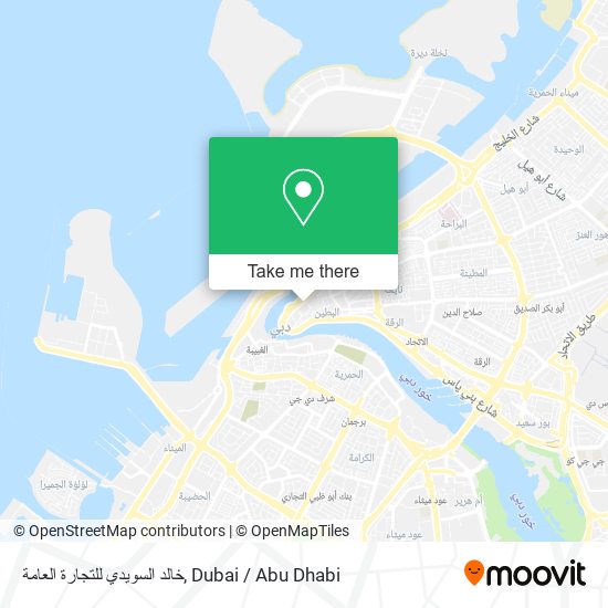 خالد السويدي للتجارة العامة map