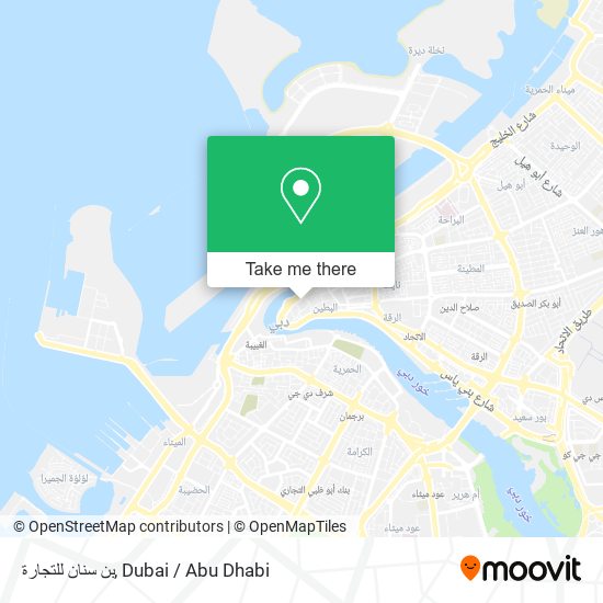 بن سنان للتجارة map