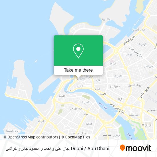 جان علي و احمد و محمود جابري كراشي map