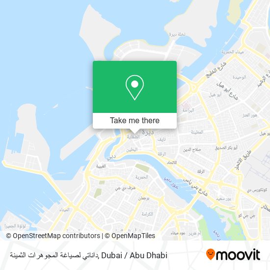 داناتي لصياغة المجوهرات الثمينة map