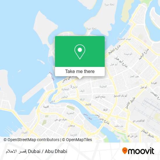 قصر الاحلام map