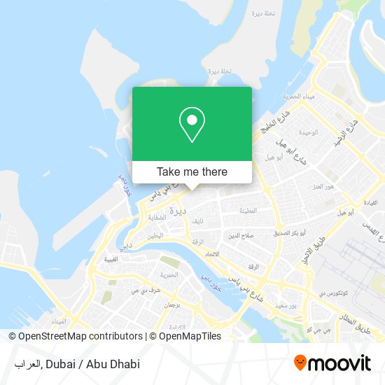 العراب map