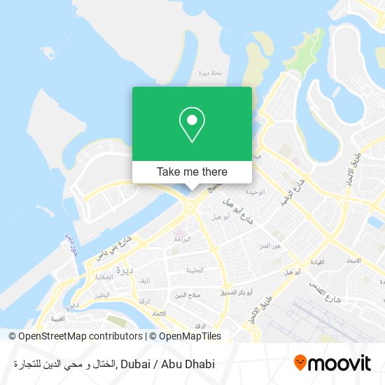 الختال و محي الدين للتجارة map
