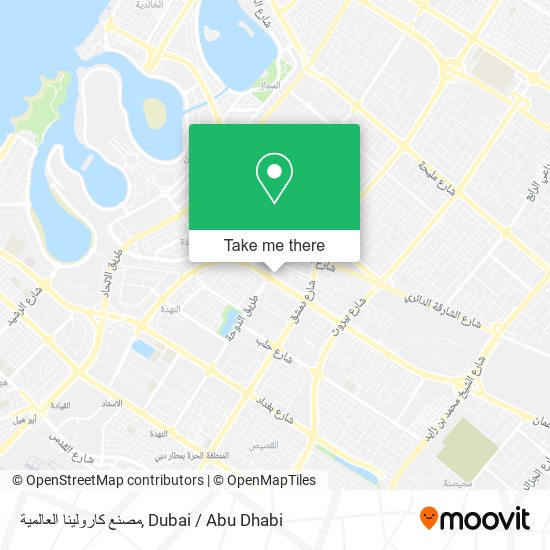 مصنع كارولينا العالمية map