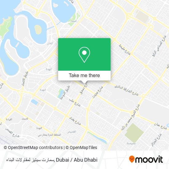 سمارت سيتيز لمقاولات البناء map