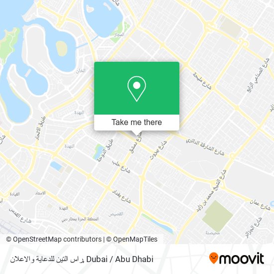 راس التين للدعاية والاعلان map