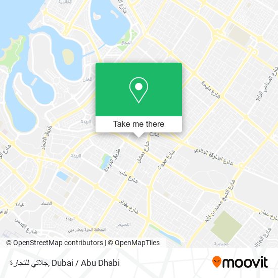 جلاتي للتجارة map