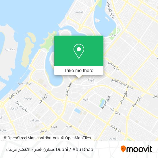 صالون الضوء الاخضر للرجال map