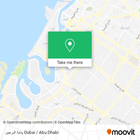 بناية البرجين map