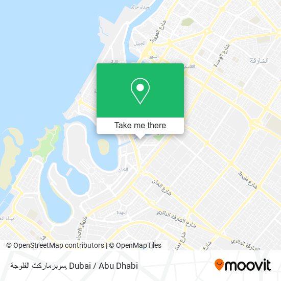 سوبرماركت الفلوجة map