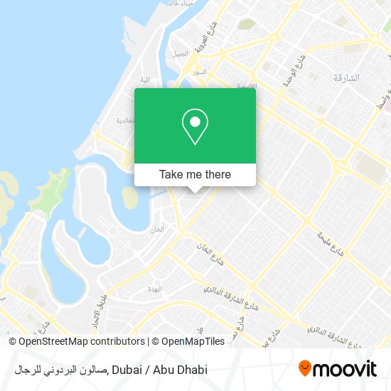 صالون البردوني للرجال map