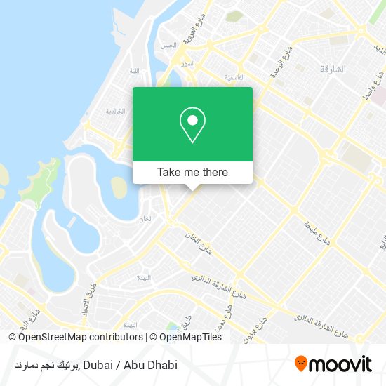 بوتيك نجم دماوند map