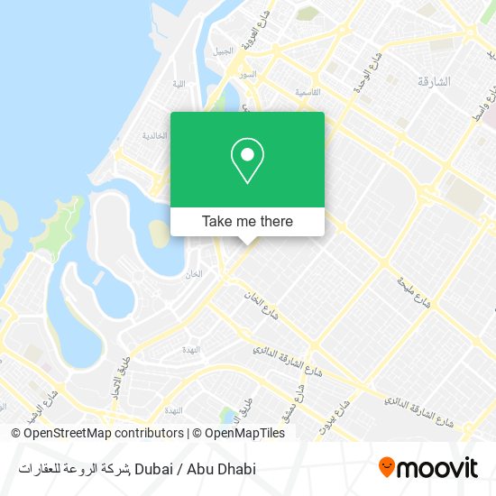 شركة الروعة للعقارات map