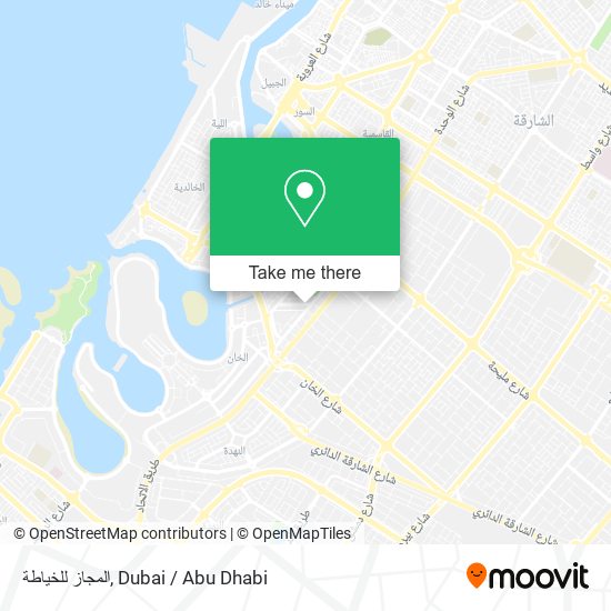 المجاز للخياطة map