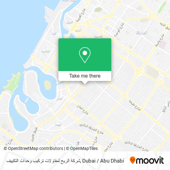 شركة الريح لمقاولات تركيب وحدات التكييف map
