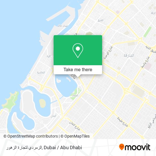 الزمردي لتجارة الزهور map