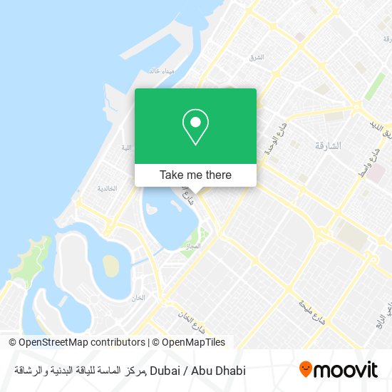 مركز الماسة للياقة البدنية والرشاقة map