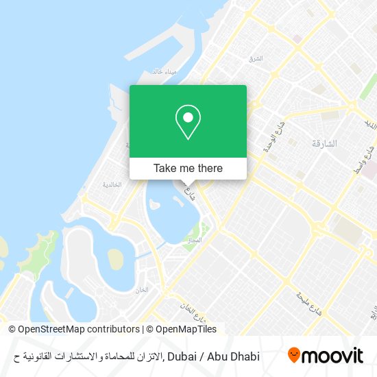 الاتزان للمحاماة والاستشارات القانونية ح map