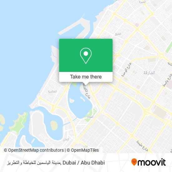 مدينة الياسمين للخياطة والتطريز map