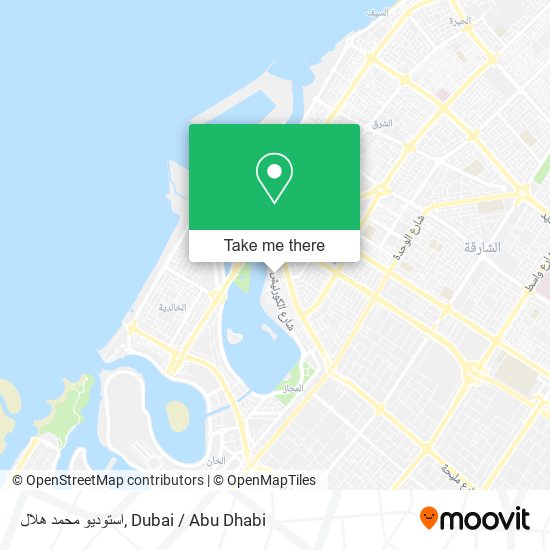 استوديو محمد هلال map