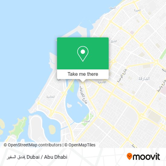 فندق السفير map