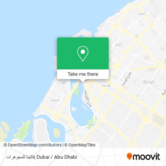 فالتينا للمجوهرات map