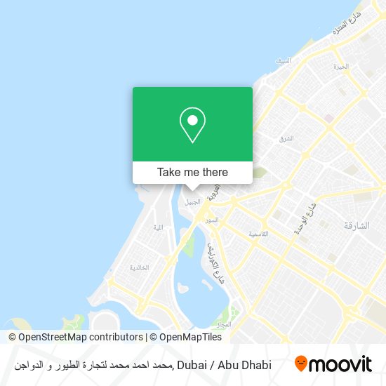 محمد احمد محمد لتجارة الطيور و الدواجن map