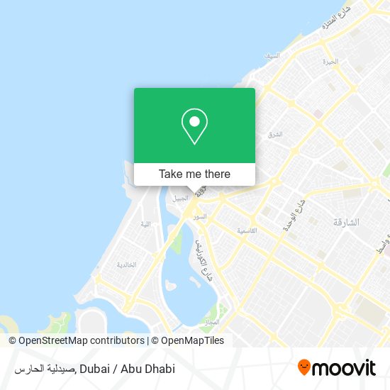 صيدلية الحارس map