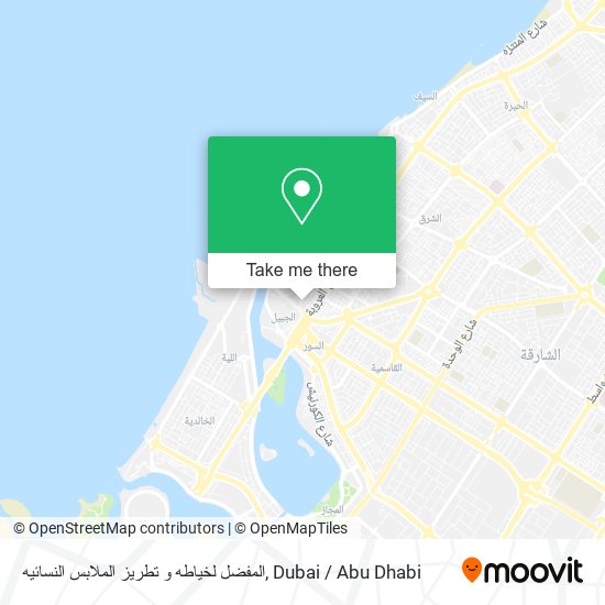 المفضل لخياطه و تطريز الملابس النسائيه map