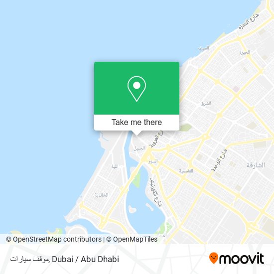 موقف سيارات map