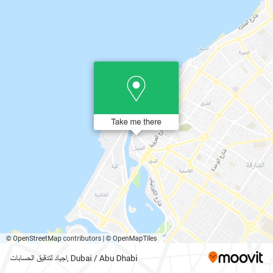 اجياد لتدقيق الحسابات map