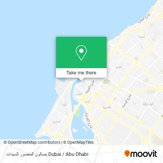 صالون المنصور للسيدات map