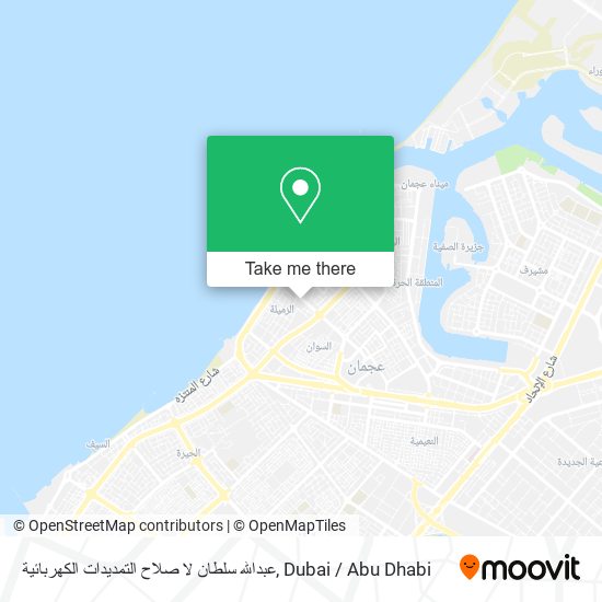 عبدالله سلطان لا صلاح التمديدات الكهربائية map