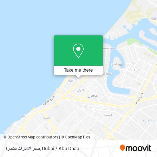 صقر الامارات للتجارة map