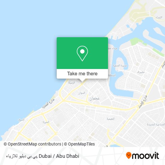 بي بي دبليو للازياء map